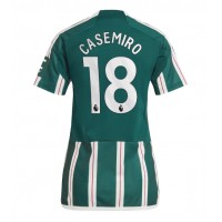 Manchester United Casemiro #18 Replika Bortatröja Dam 2023-24 Kortärmad